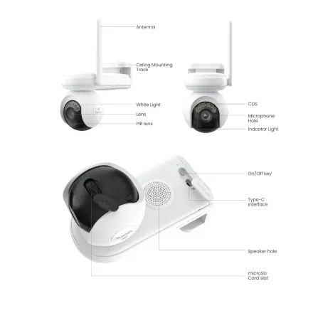 REOLINK ALTAS PT ULTRA – CÁMARA SOLAR DE SEGURIDAD 4K INALÁMBRICA — imagen 4