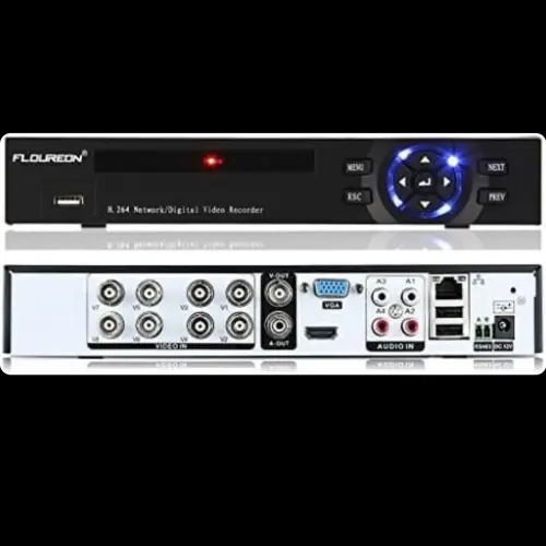 SISTEMA DE VIGILANCIA FLOUREON – 4 CÁMARAS 1080N | DVR + HDD 500GB | ACCESO REMOTO — imagen 3