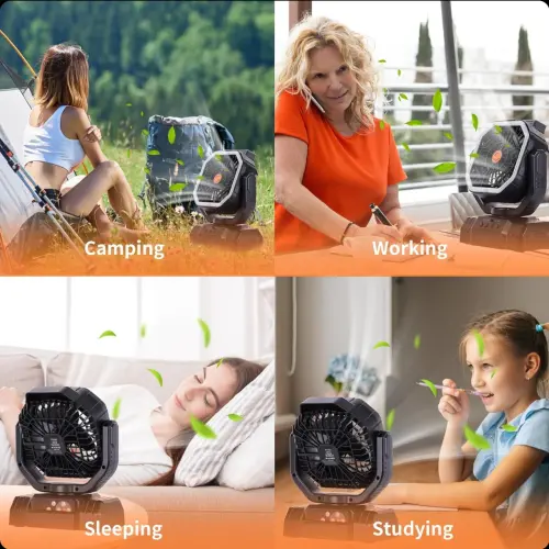 VENTILADOR F10 RECARGABLE PORTÁTIL DE ALTA VELOCIDAD – 20.000 mAh — imagen 7