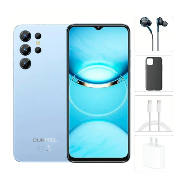 SMARTPHONE OUKITEL C1 – 4 GB RAM + 12 GB EXTENDIDA | 128 GB | 6.52" | ANDROID 15's foto | Nexo Biznes |  BizneCubano