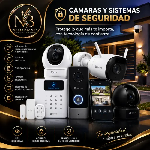 CÁmaras y sistemas de seguridad en Nexo Biznes