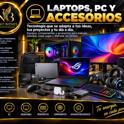 Laptops, pc y accesorios en Nexo Biznes