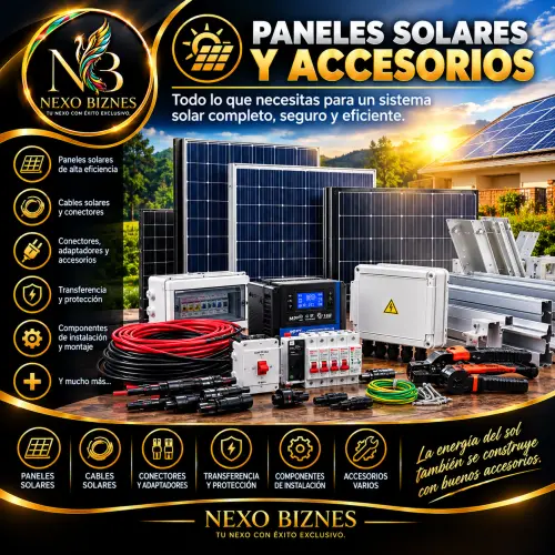 Imagen de PANELES SOLARES Y ACCESORIOS