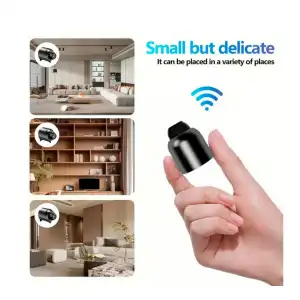 MINI CÁMARA WiFi 480P USB – NEGRA | MONITOREO REMOTO POR APP miniatura 6