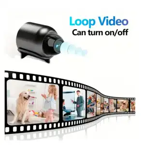 MINI CÁMARA WiFi 480P USB – NEGRA | MONITOREO REMOTO POR APP miniatura 2
