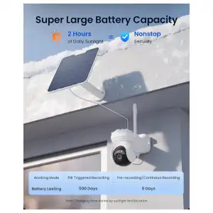 REOLINK ALTAS PT ULTRA – CÁMARA SOLAR DE SEGURIDAD 4K INALÁMBRICA miniatura 2