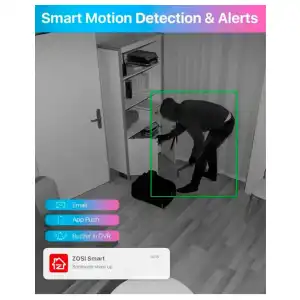 SISTEMA DE VIGILANCIA ZOSI 8VN-419 – 4 CÁMARAS 1080P + DVR 8CH 5MP LITE | SIN HDD miniatura 3