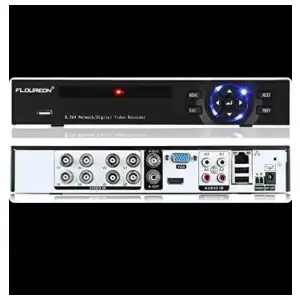 SISTEMA DE VIGILANCIA FLOUREON – 4 CÁMARAS 1080N | DVR + HDD 500GB | ACCESO REMOTO miniatura 3