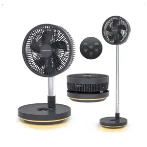 VENTILADOR PORTÁTIL PRIMEVOLVE PF22 – 10 PULGADAS | 10.000 mAh CON CONTROL REMOTO miniatura 1